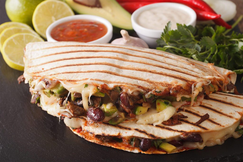 Black Bean Quesadilla