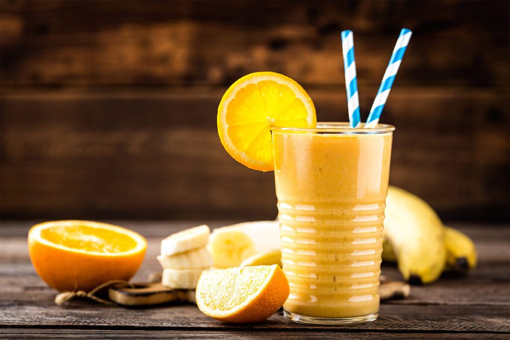 Sunshine Orange Smoothie