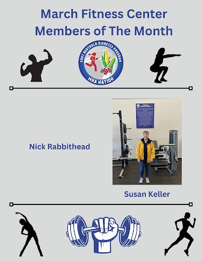 March Fitness Center Members of the Month